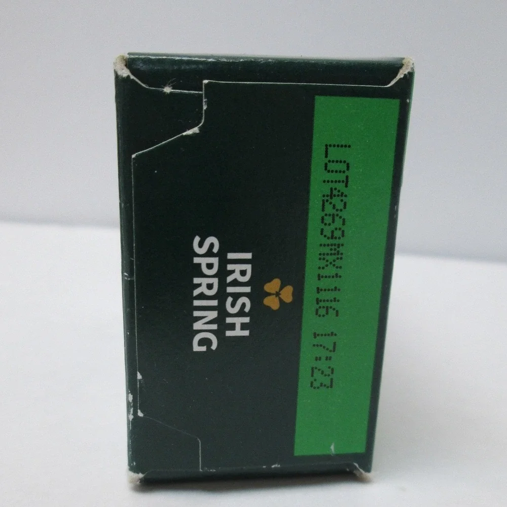 Irish Spring Classic Original Clean Cardboard box bar soap unopened